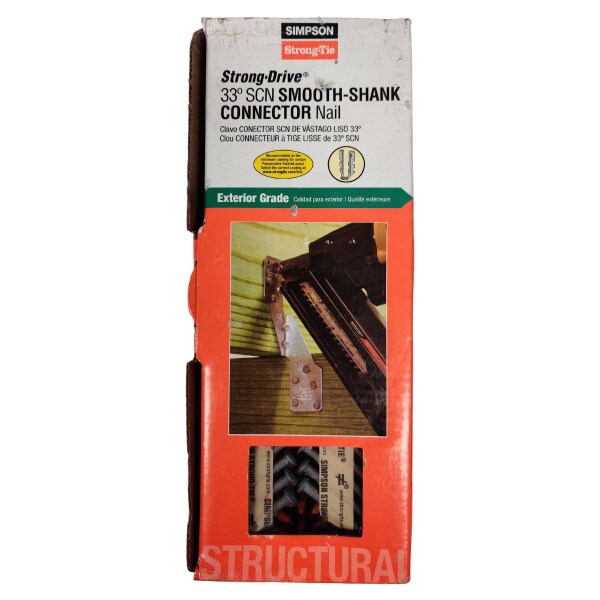 Galvanised Smooth Shank Connector Nail 38 x 3.3 Box 500